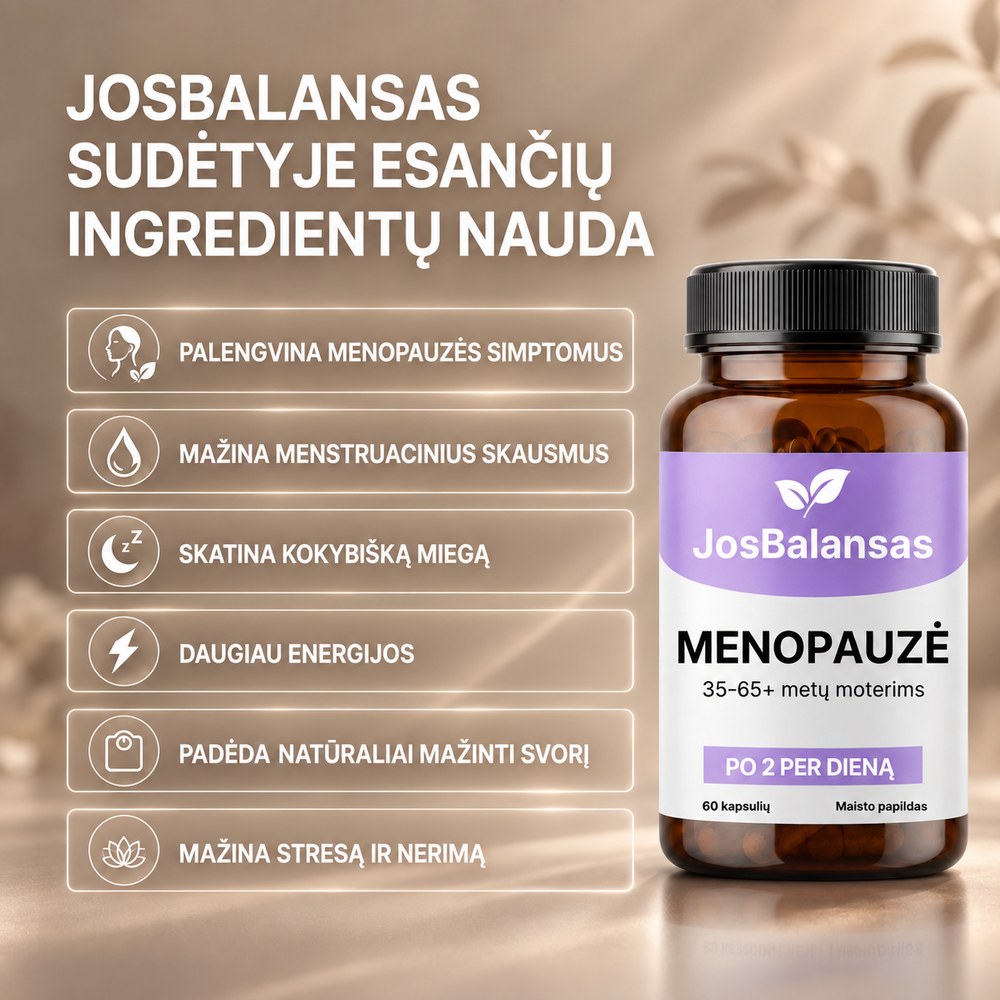menopauzė