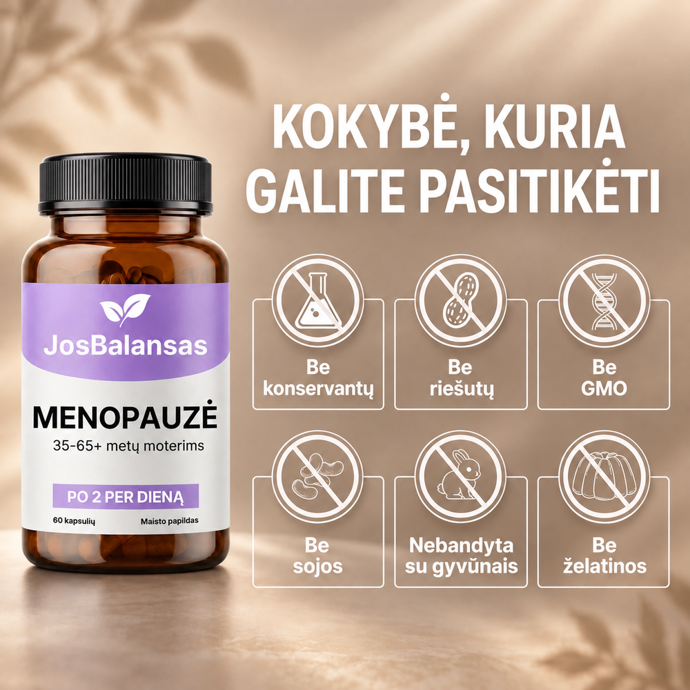 menopauzė