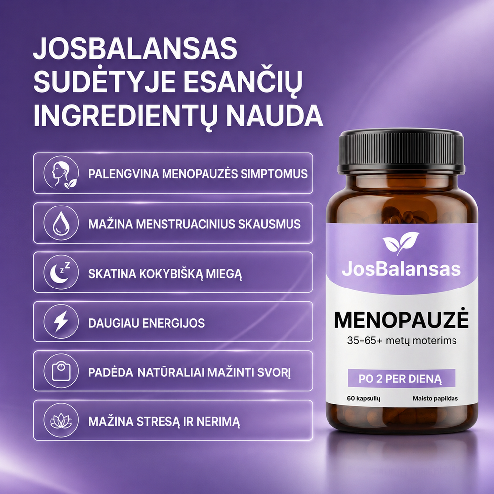 menopauzė
